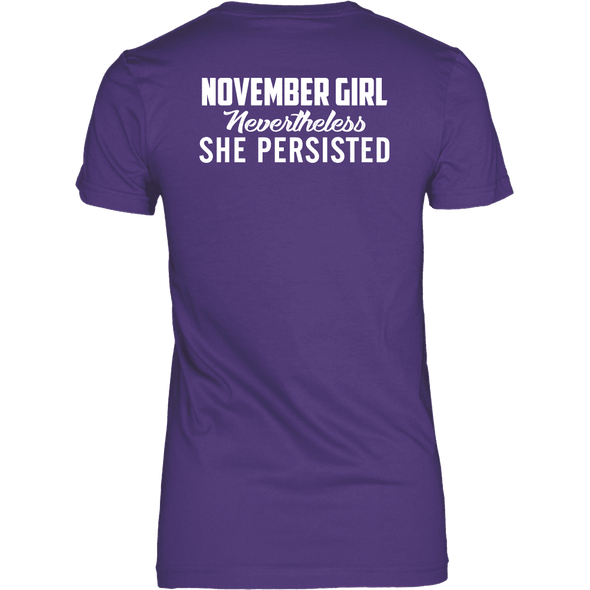 Limited Edition ***November Persisted Girl*** Shirts & Hoodies