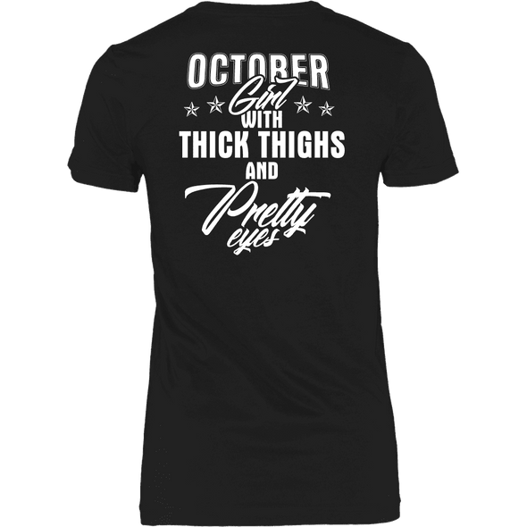Limited Edition **October Girl With Pretty Eyes** Shirts & Hoodies