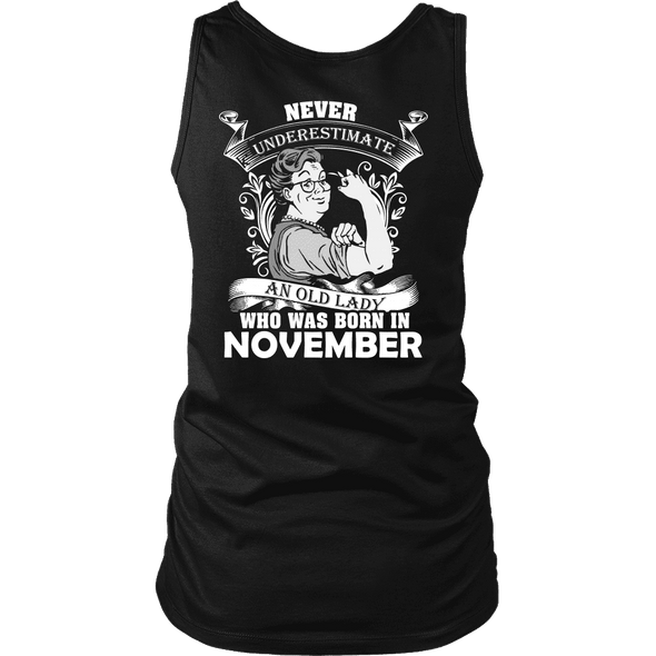 Limited Edition ***Old Lady Born In November*** Shirts & Hoodies