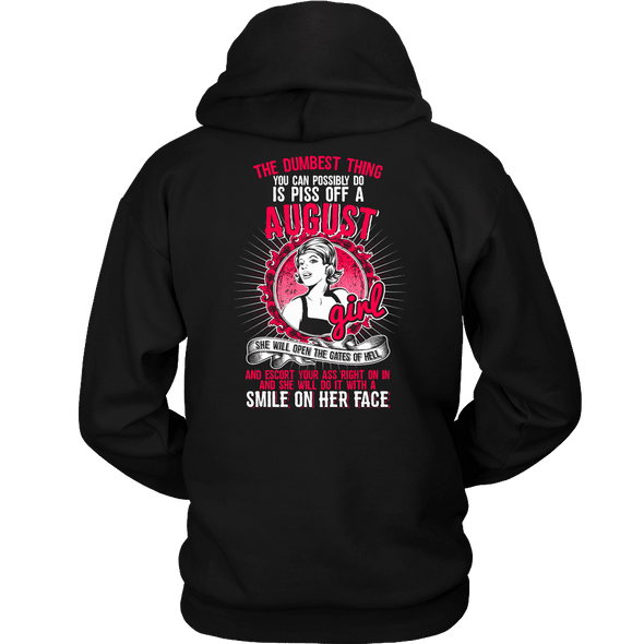 Limited Edition ** Piss Of August Girl** Shirts & Hoodies**