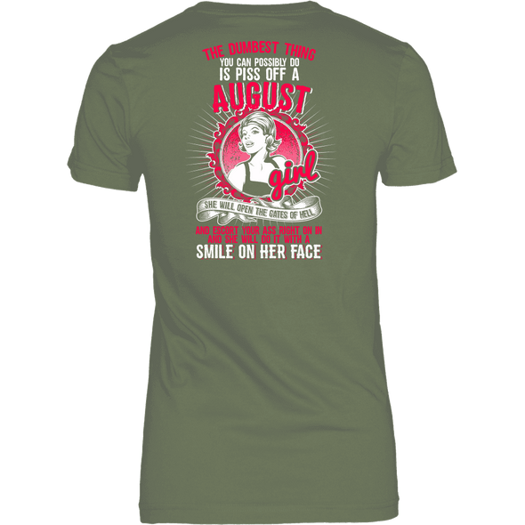 Limited Edition ** Piss Of August Girl** Shirts & Hoodies**