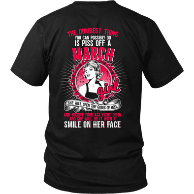 Limited Edition ***Piss Of March Girl*** Shirts & Hoodies