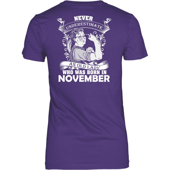 Limited Edition ***Old Lady Born In November*** Shirts & Hoodies