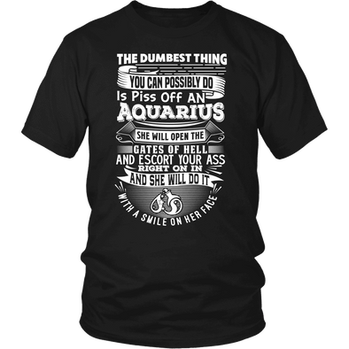 The Dumbest Thing Aquarius  Women Shirt, Hoodie & Tank