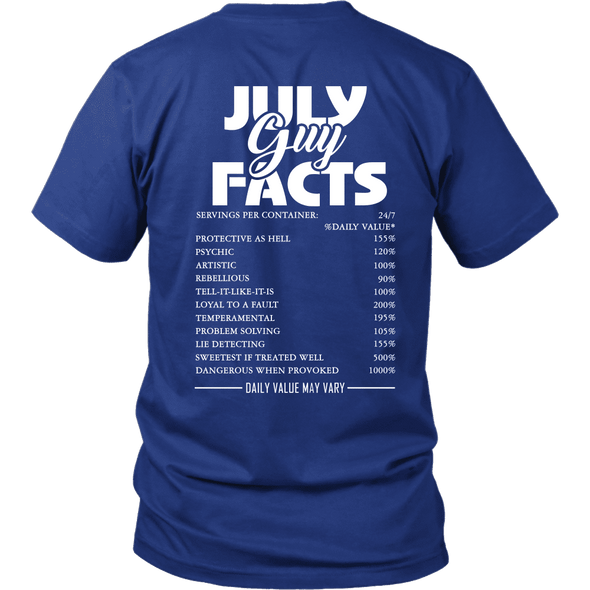 Limited Edition ***July Guy Facts*** Shirts & Hoodies