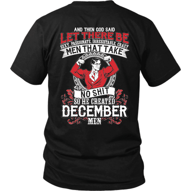 Limited Edition **God Created December Men** Shirts & Hoodies