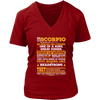 Scorpio Long Quote Shirt, Hoodie & Tank