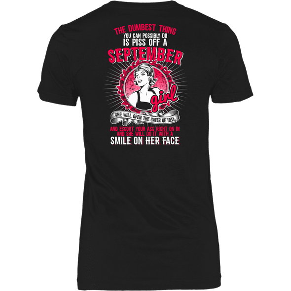 Limited Edition **Piss Of September Girl** Shirts & Hoodies