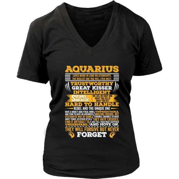 Long Quote Aquarius Shirt, Hoodie & Tank