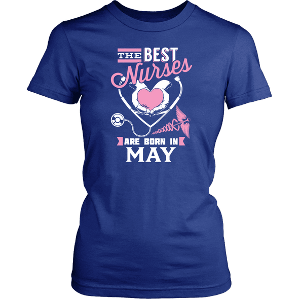 Best Nurses Are Born In May Women Shirts, Hoodie & Tank