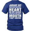 Limited Edition ***January Guy - Can't Control Mouth Back Print*** Shirts & Hoodies