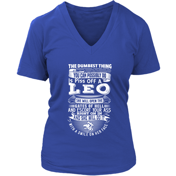 The Dumbest Thing Leo Women Shirt - Limited Edition, Hoodie & Tank