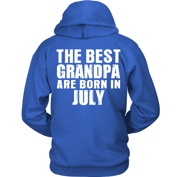Limited Edition ***Best Grandpa Born In July*** Shirts & Hoodies