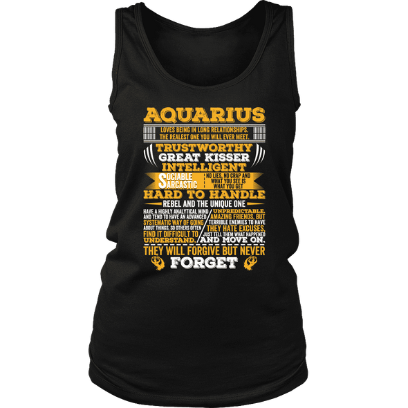 Long Quote Aquarius Shirt, Hoodie & Tank