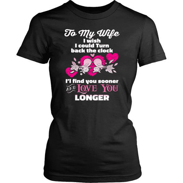 Love You Longer Shirt For Wife
