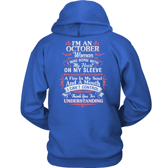 Limited Edition ***October Women Heart On Sleeve*** Shirts & Hoodies