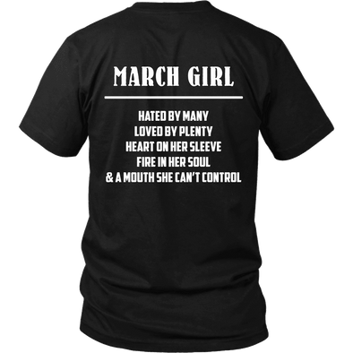 Limited Edition ***March Girl*** Shirts & Hoodies