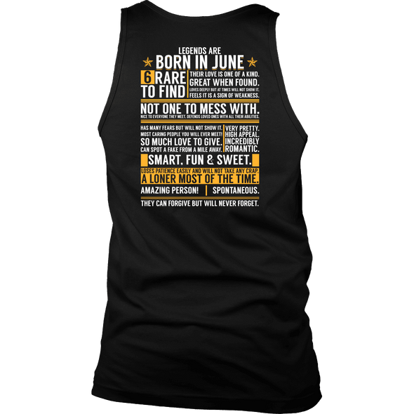 6 Rare Things To Find - Born In June Shirts