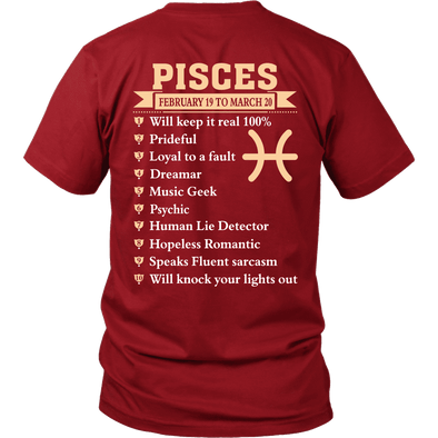 A True Pisces ***Limited Edition Shirts & Hoodies***