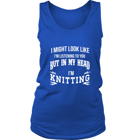 In My Head I'm Knitting Shirt, Hoodie & Tank