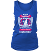 September Women Who Loves Pitbull Shirt, Hoodie & Tank