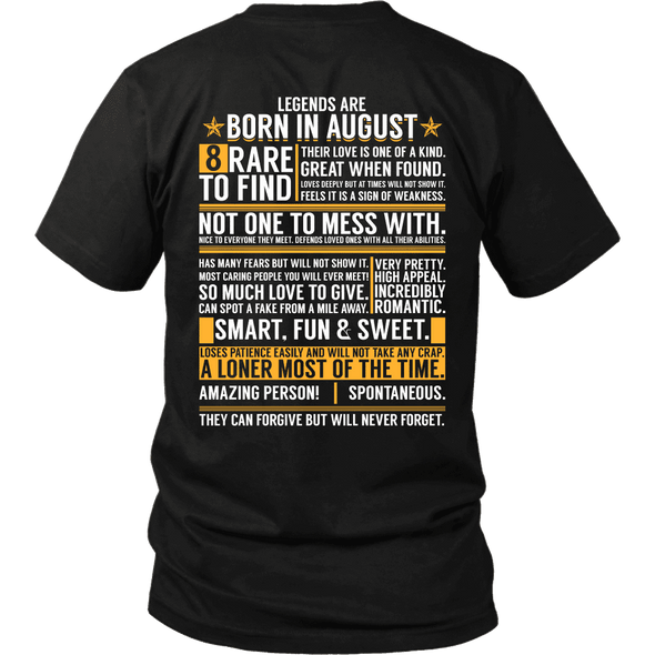 ***Limited Edition August Shirt***Selling FAST - Grab Yours Now!