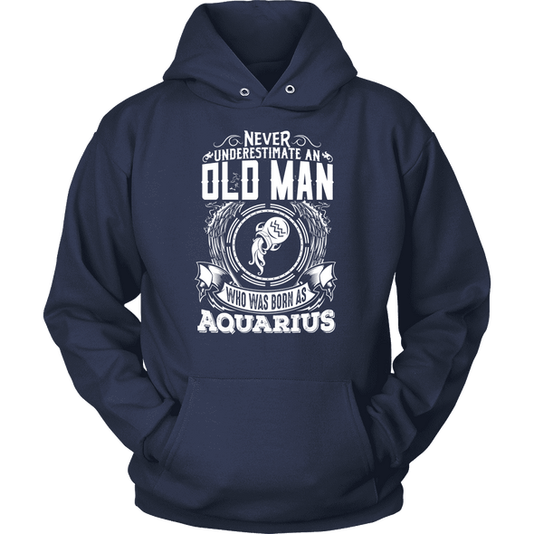 Old Man Aquarius Shirt, Hoodie & Tank