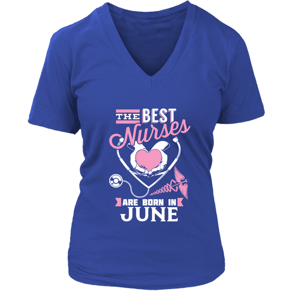 Best Nurses Are Born In June Women Shirts, Hoodie & Tank