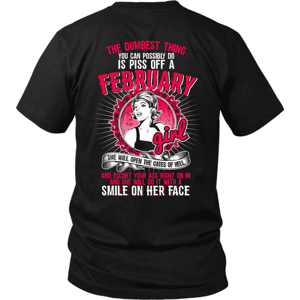 Limited Edition ***Piss Of February Girl*** Shirts & Hoodies