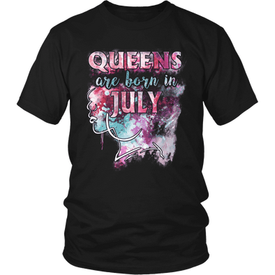 **Limited Edition** July Born Queen Front Print Shirt