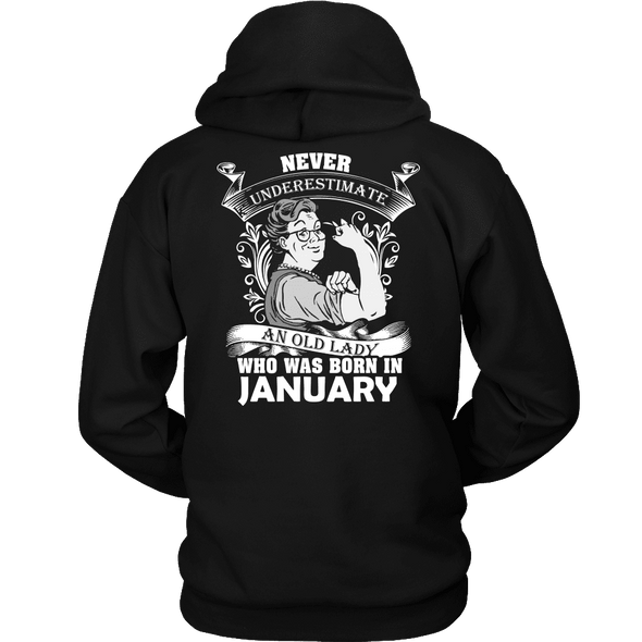 Limited Edition ***Old Lady Born In January*** Shirts & Hoodies