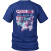 **Limited Edition** December Born Queens Back Print Shirt