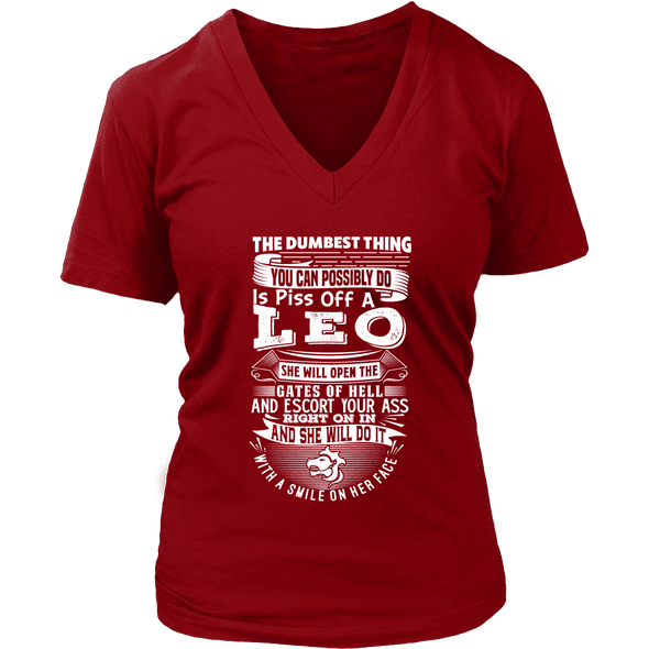 The Dumbest Thing Leo Women Shirt - Limited Edition, Hoodie & Tank