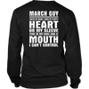 Limited Edition ***March Guy - Can't Control Mouth Back Print*** Shirts & Hoodies