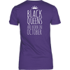 Limited Edition ***Black Queen Born In October*** Shirts & Hoodies