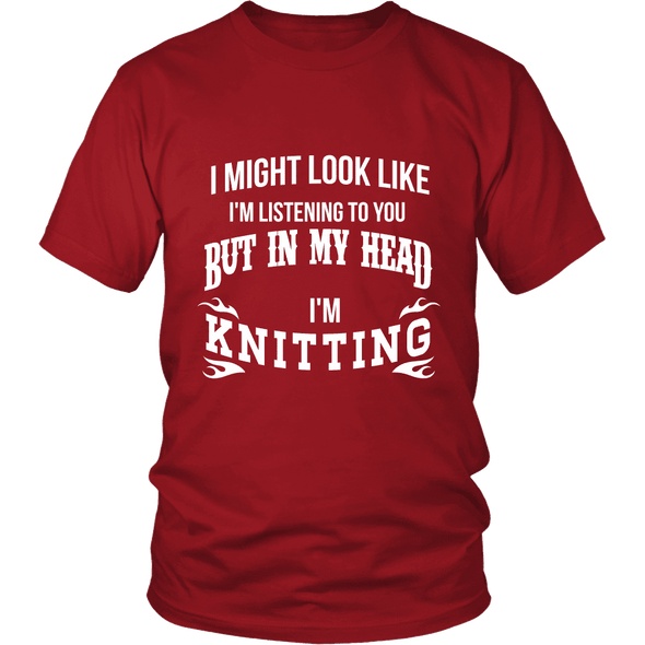 In My Head I'm Knitting Shirt, Hoodie & Tank