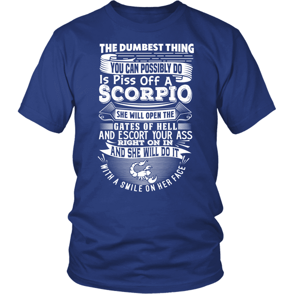 The Dumbest Thing - Scorpio Women Shirt, Hoodie & Tank