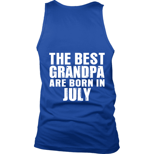 Limited Edition ***Best Grandpa Born In July*** Shirts & Hoodies