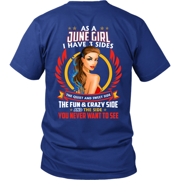 Limited Edition ***June Girl 3 - Sides*** Shirts & Hoodies