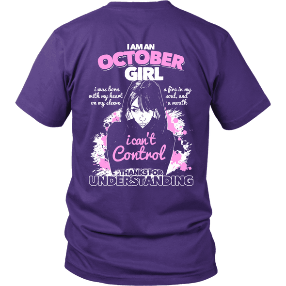 Limited Edition ***October Born Girl*** Shirts & Hoodies