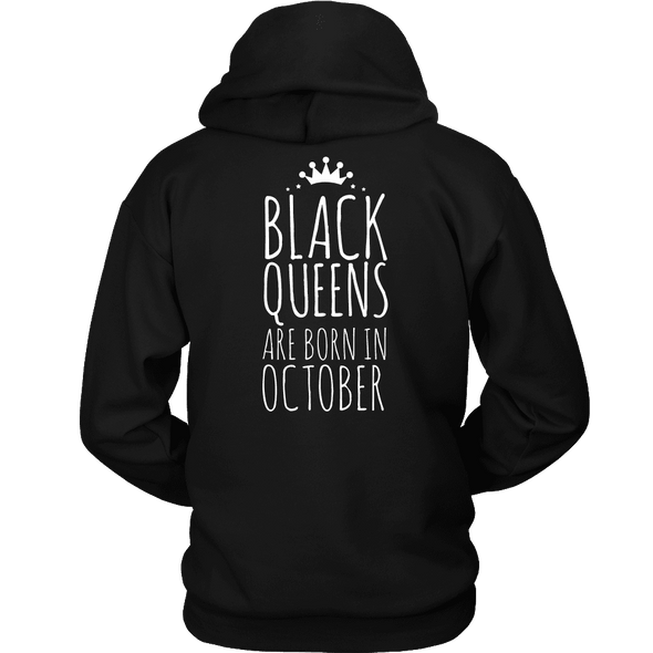 Limited Edition ***Black Queen Born In October*** Shirts & Hoodies