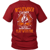 Limited Edition November Women Play With Fire Back Print Shirt