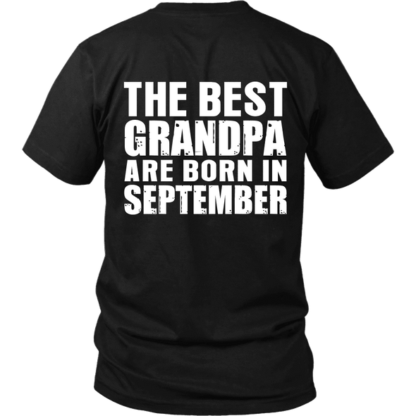 Limited Edition ***Best Grandpa Born In September*** Shirts & Hoodies