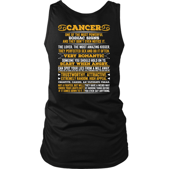 ***Limited Edition Back Printed Cancer Shirts*** Not Available In Stores