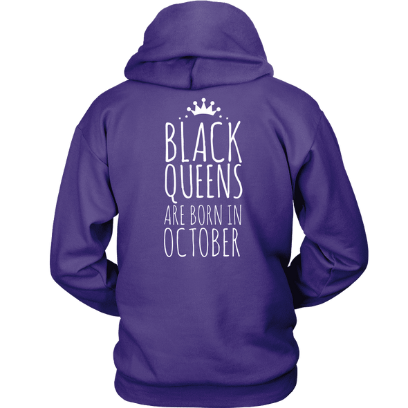 Limited Edition ***Black Queen Born In October*** Shirts & Hoodies