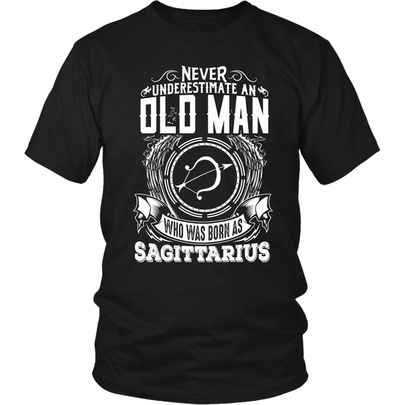 Old Man Sagittarius Shirt, Hoodie & Tank