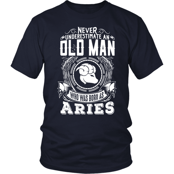 Old Man Aries Shirt, Hoodie