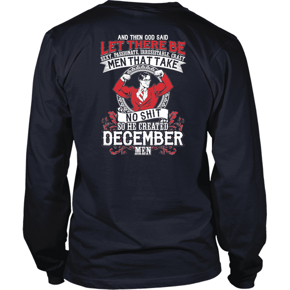 Limited Edition **God Created December Men** Shirts & Hoodies