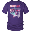 **Limited Edition** September Born Queen Front Print Shirt