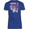 **Limited Edition** July Born Queen Back Print Shirt